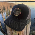 Mean Water Republic - Richardson Hat - Black Out Series