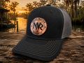 Black/Charcoal Richardson 112 | Copper Acrylic Patch