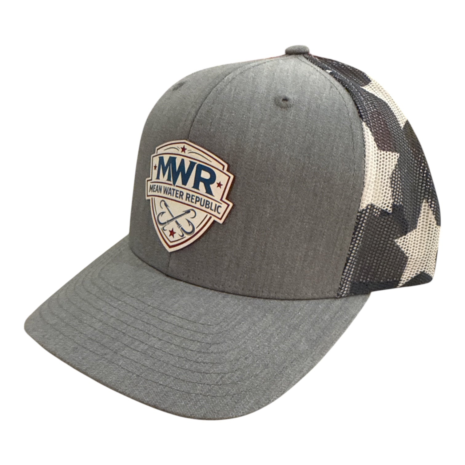 Mean Water Republic-Patriotic Shield -112 Richardson Hat